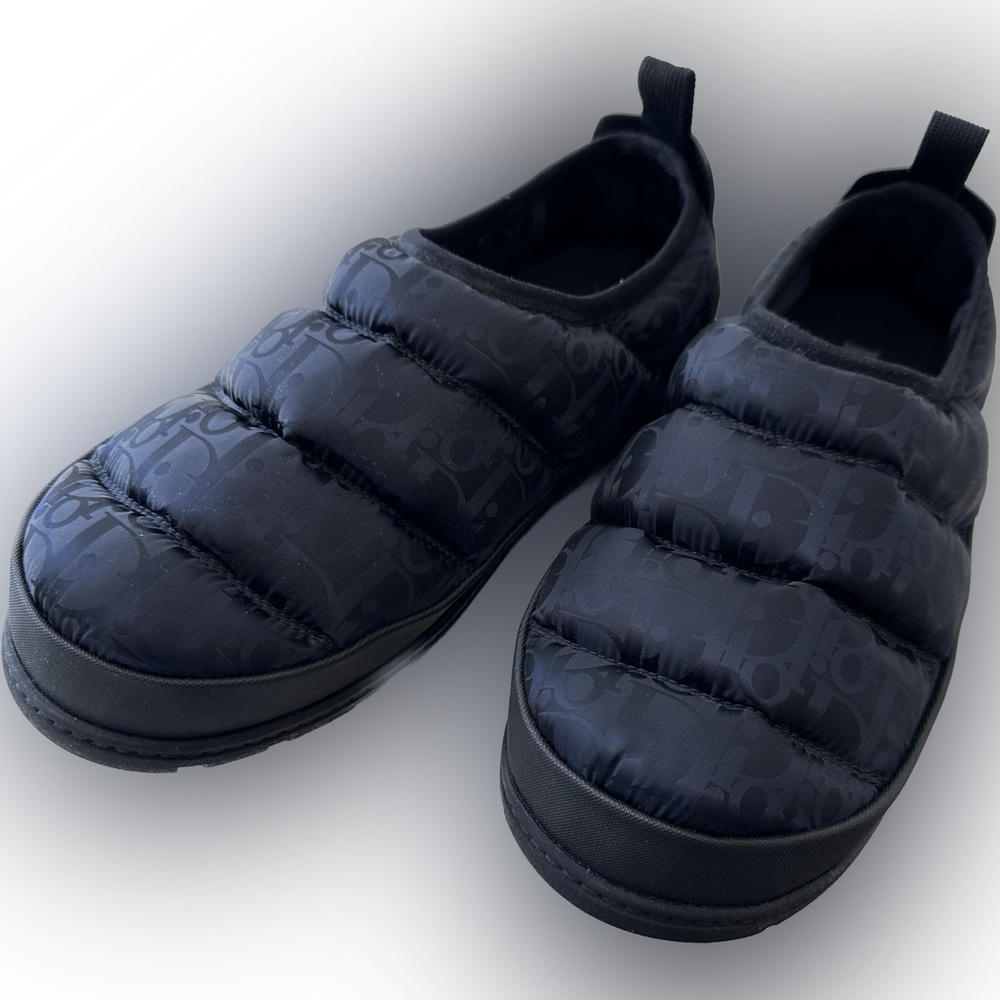 Dior Slipper Oblique Nylon in Black size 43 - Picture 4 of 4